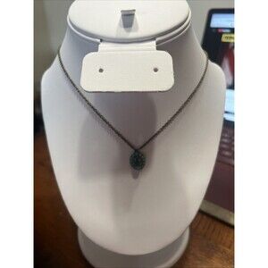 Michal Negrin Necklace Swarovski Small Oval Pendant